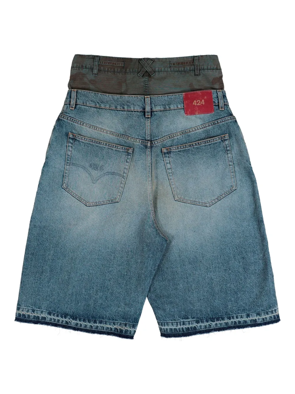 424 double big daddy shorts | Denim Shorts | Image 2