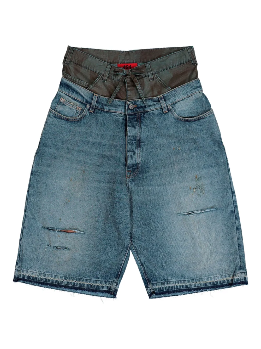 424 double big daddy shorts | Blue | Image 1