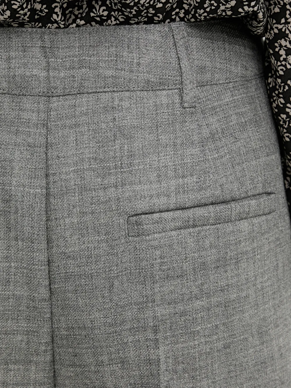 Marc O'Polo Broek met wijde pijpen Grijs
