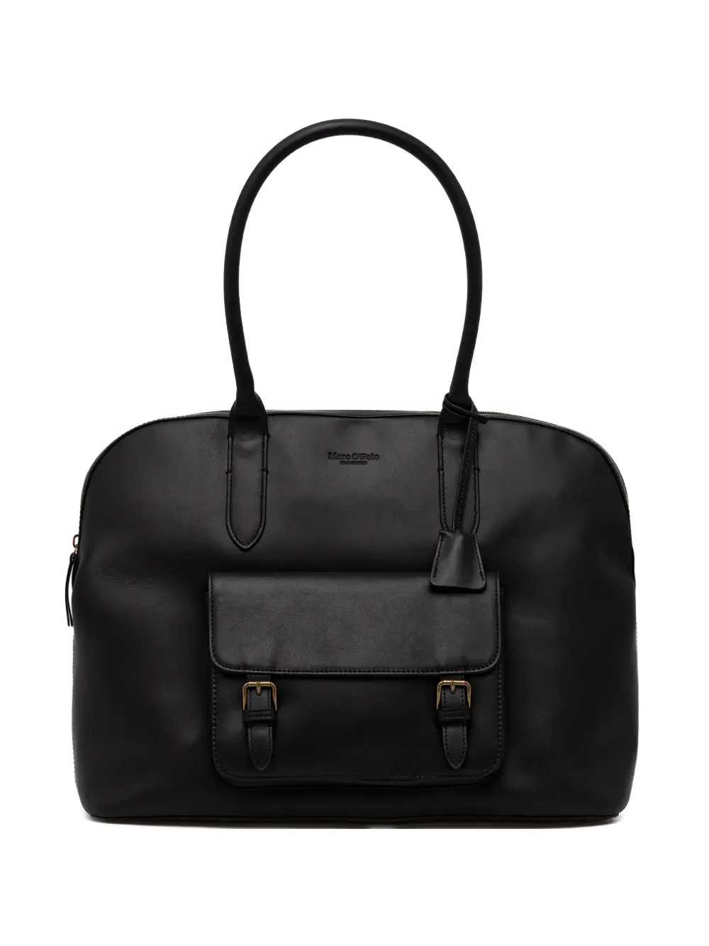 Marc O'Polo leather tote bag - Nero
