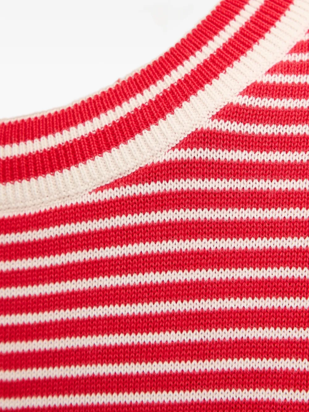 Marc O'Polo Gestreepte trui Rood