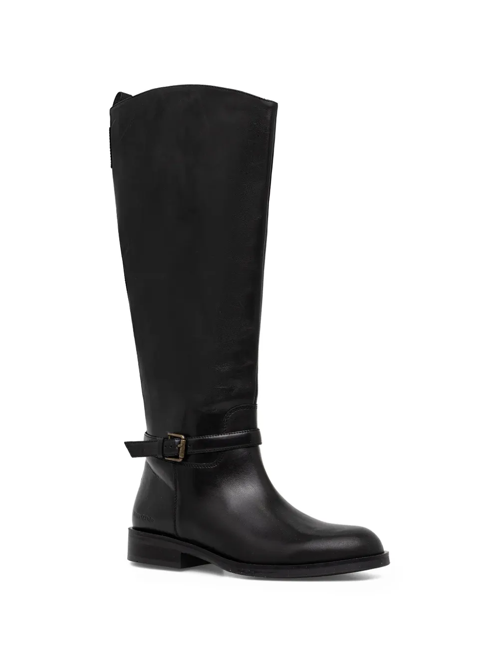 Marc O'Polo buckle strap boots Zwart