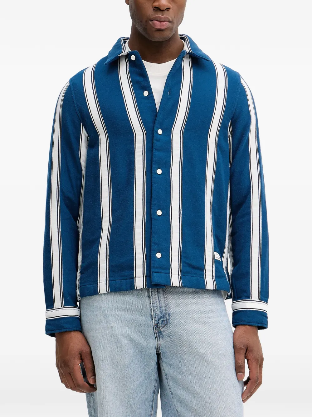 Marc O'Polo striped button-down shirt | Blue | Image 1