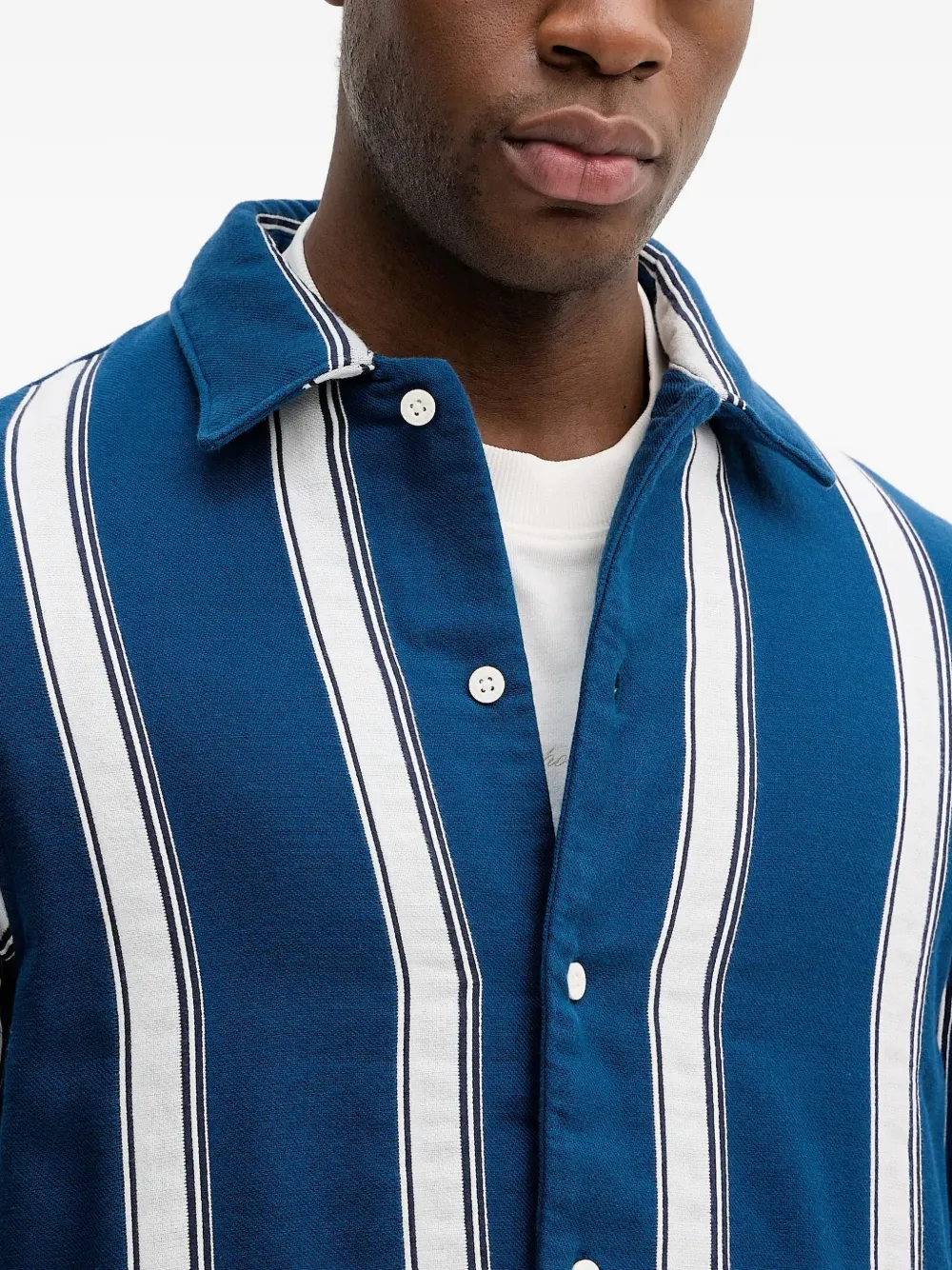 Marc O'Polo Gestreept overhemd Blauw