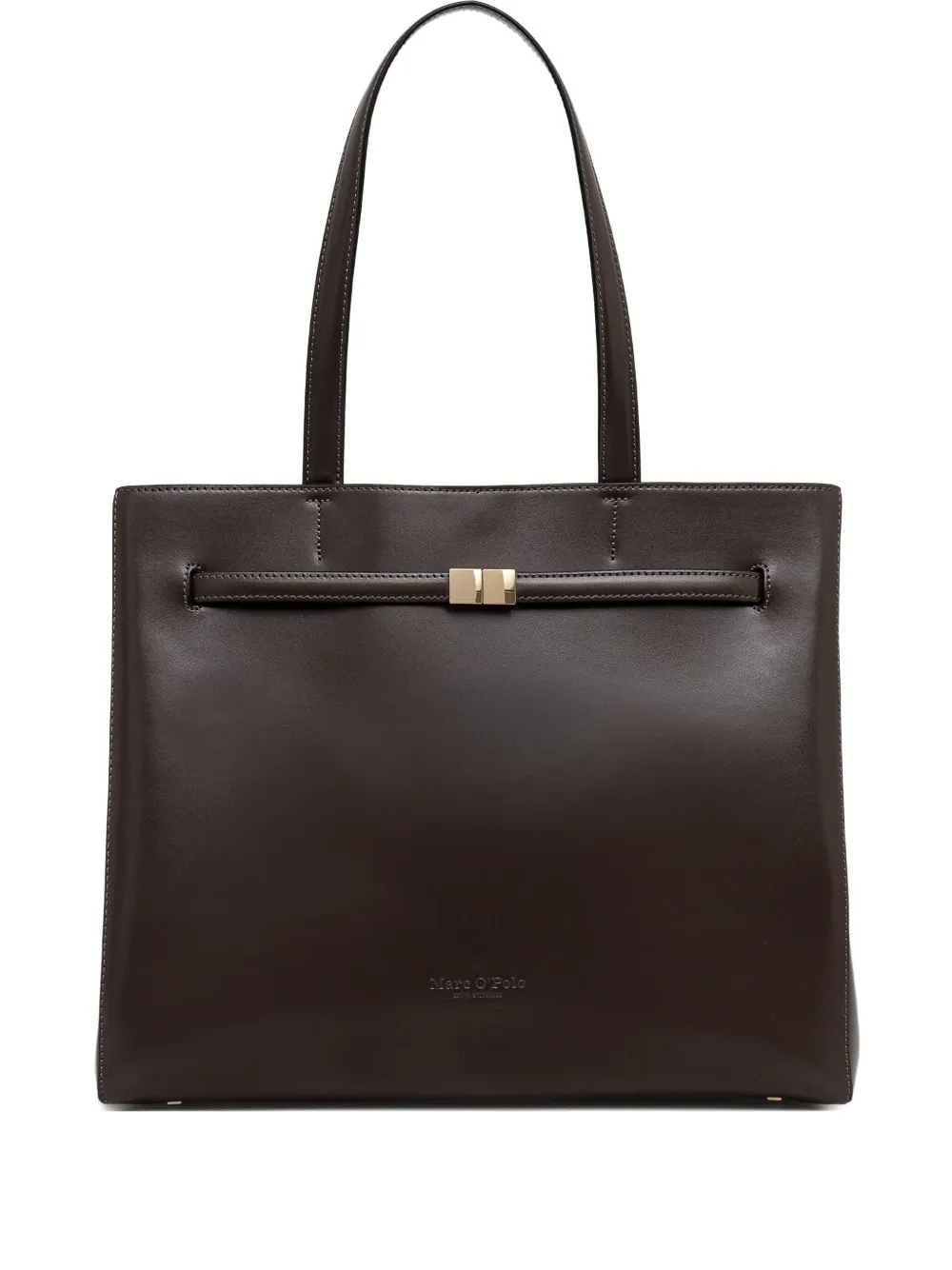Marc O'Polo strap-detail tote bag - Marrone