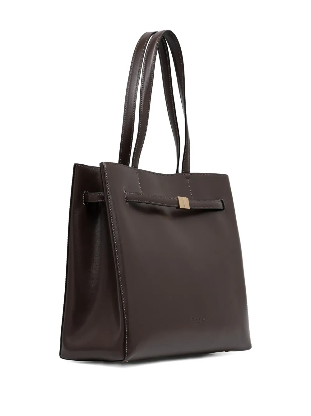 Marc O'Polo strap-detail tote bag - Bruin