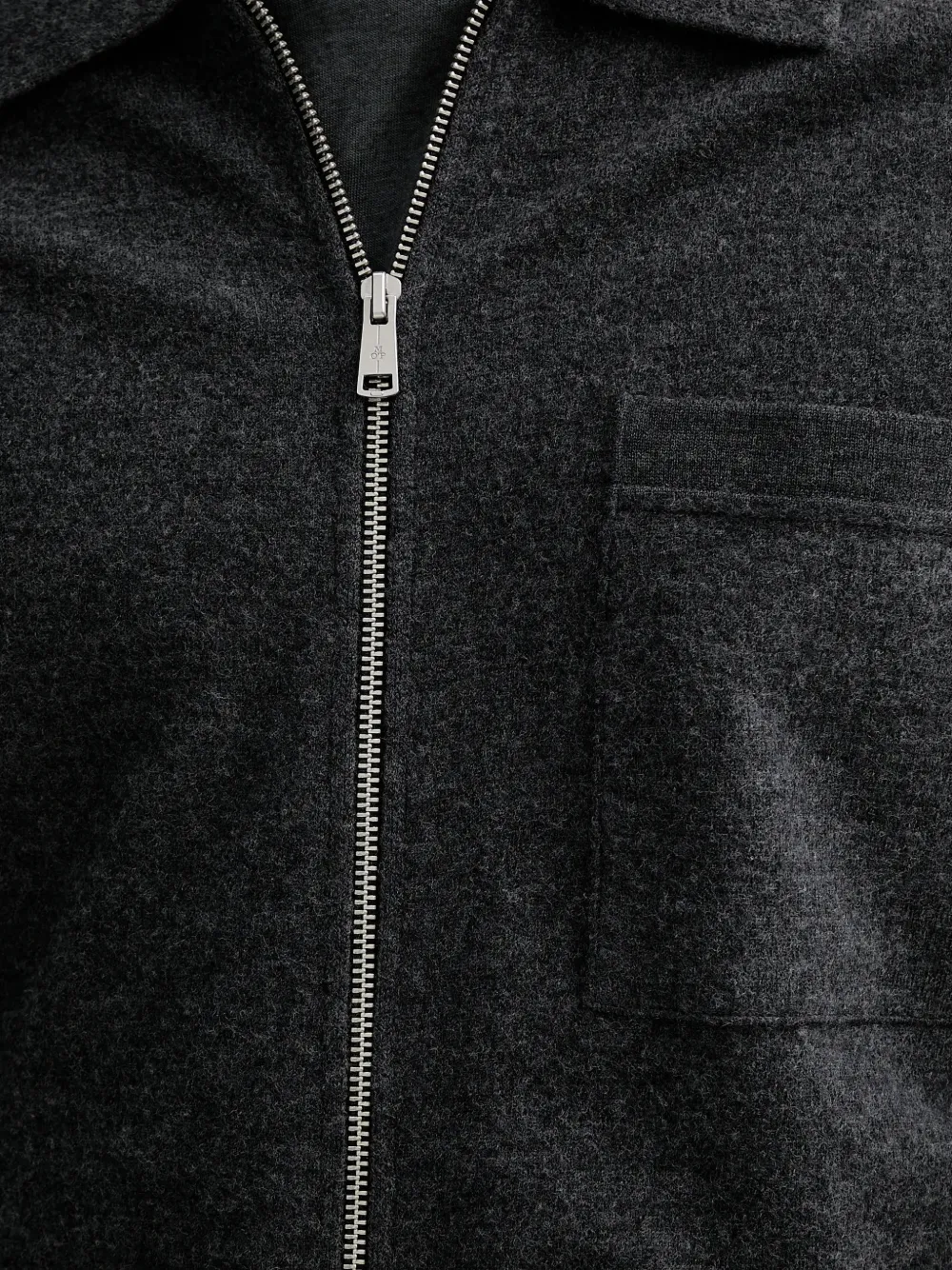 Marc O'Polo Vest met rits Grijs