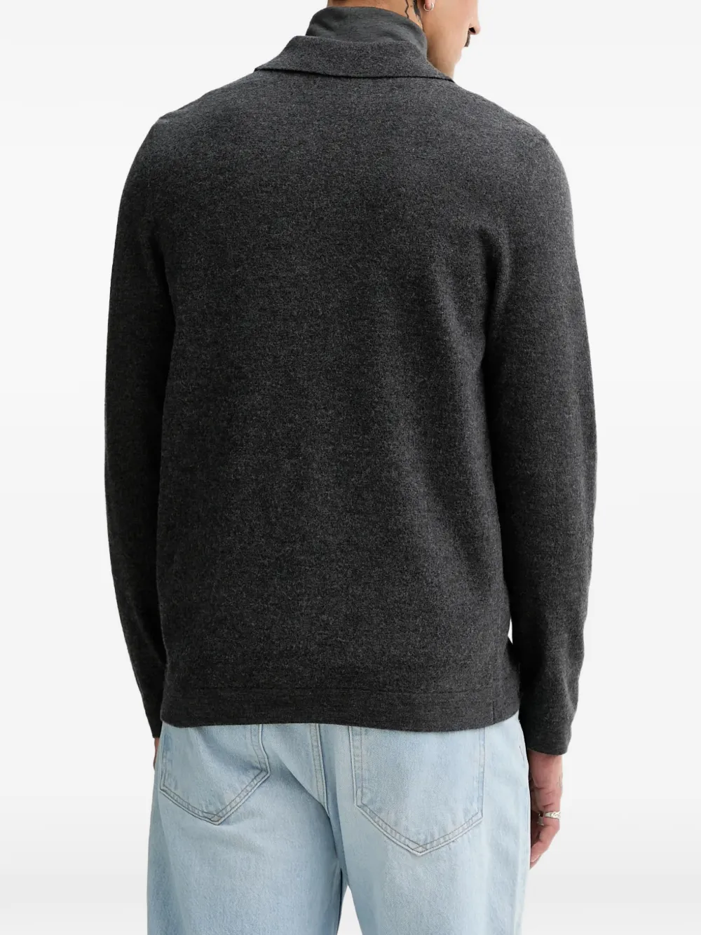 Marc O'Polo Vest met rits Grijs
