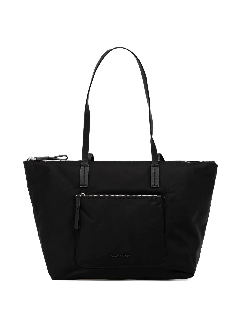 Marc O'Polo medium zip pocket tote bag - Nero