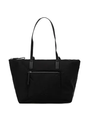 Lacoste Large zip-top Tote Bag | Black | FARFETCH