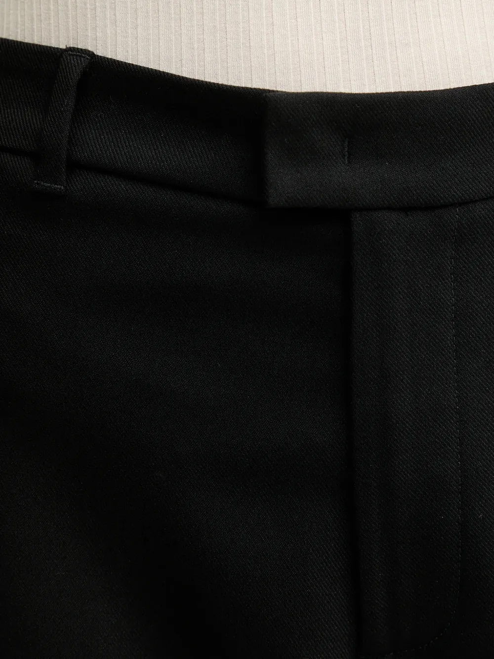 Marc O'Polo Broek met wijde pijpen Zwart