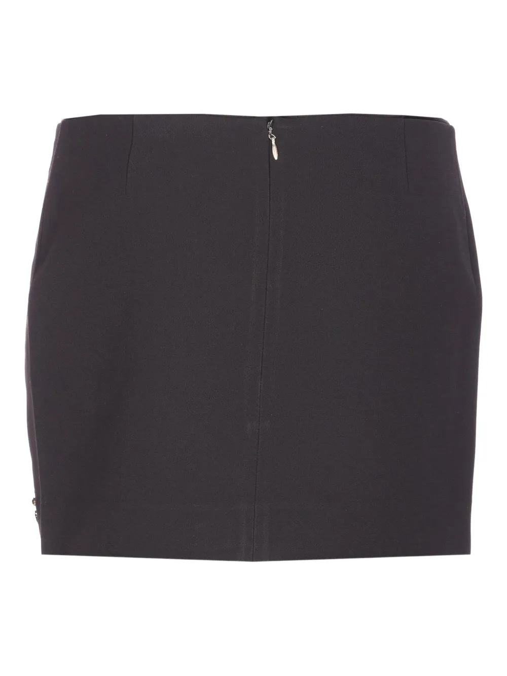 LIU JO embroidery mini skirt - Zwart