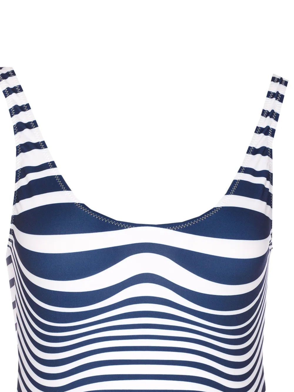  Jean Paul Gaultier Printed Swimsuit - Blue 