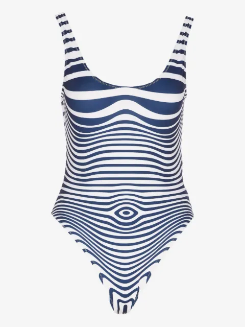 Jean Paul Gaultier printed swimsuit