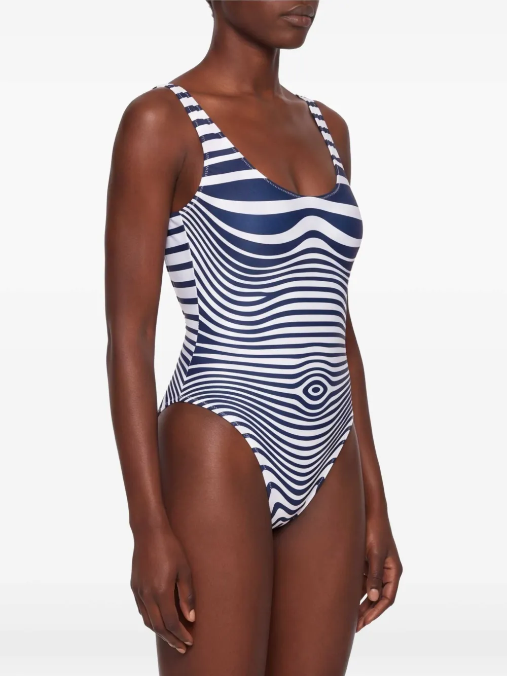 Jean Paul Gaultier Badpak met print Blauw