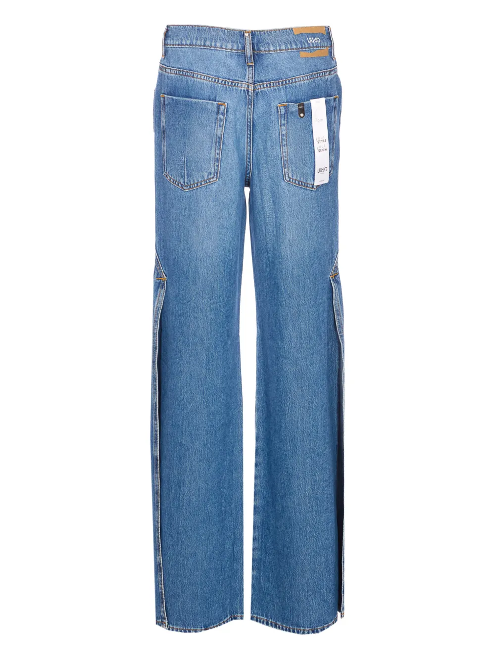 LIU JO whiskering-effect jeans | Wide-Leg Jeans | Image 2