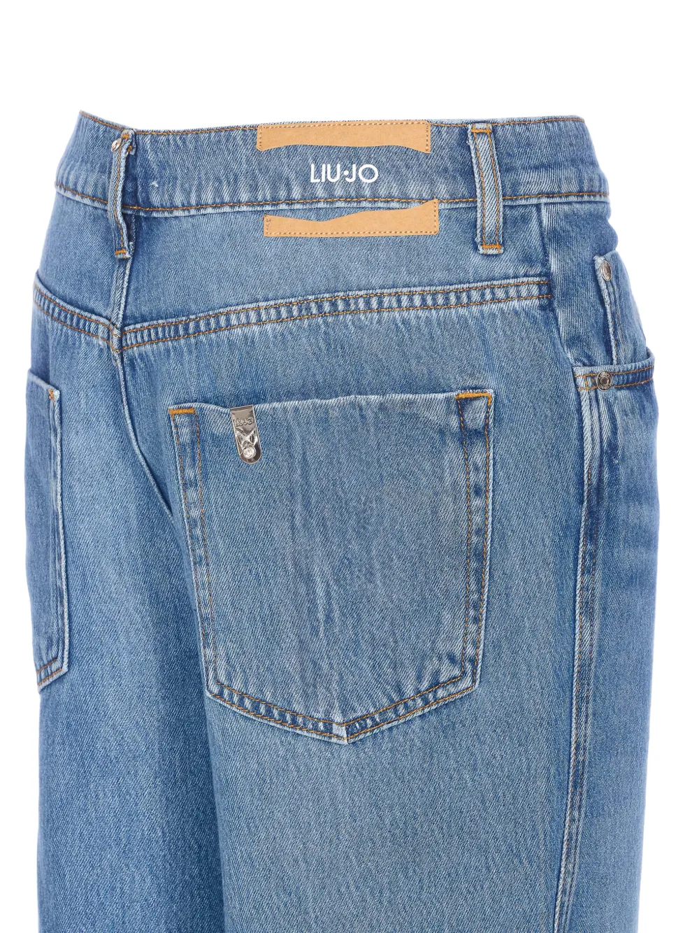 LIU JO Jeans met effect Blauw
