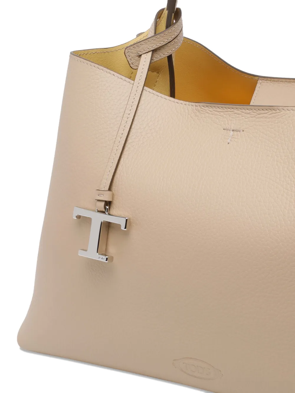 Tod's Medium leren shopper Beige