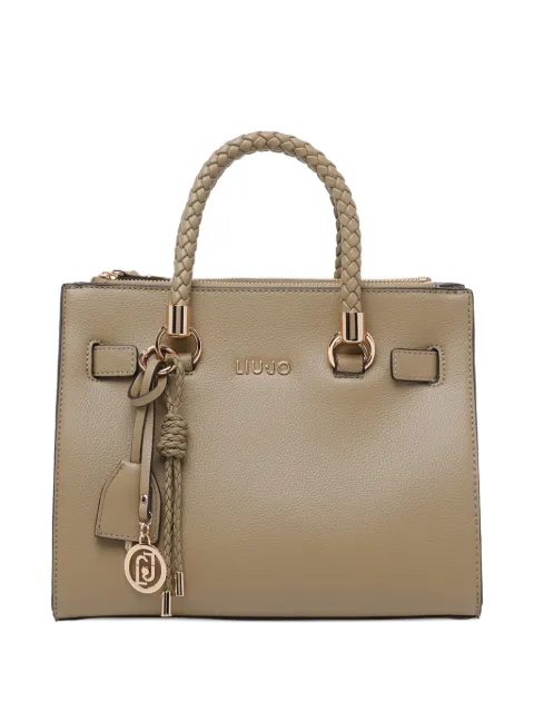 LIU JO logo-lettering tote bag