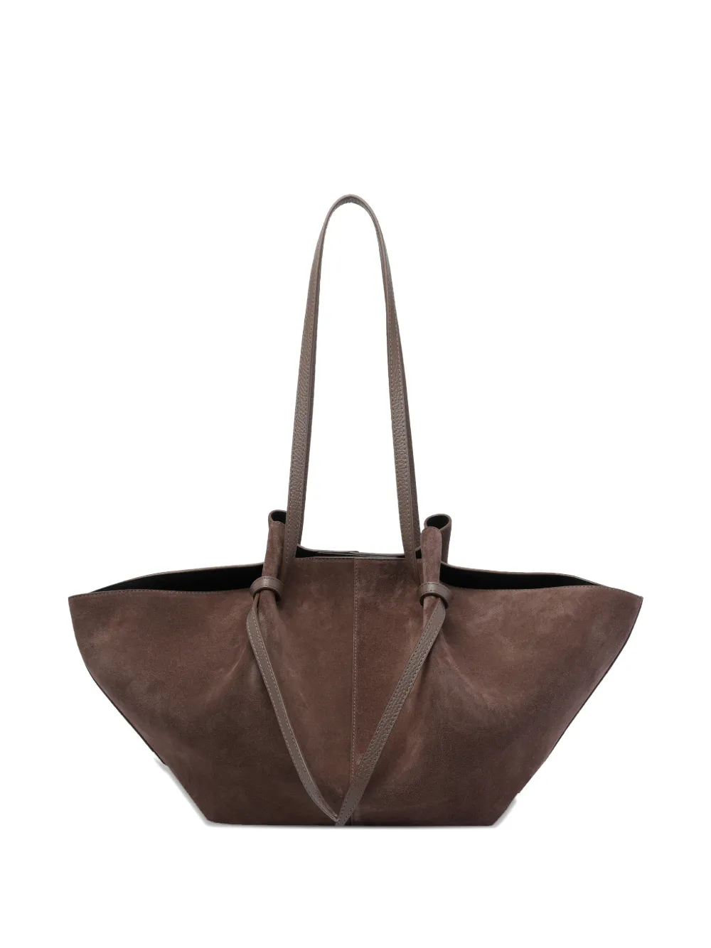 Yuzefi Mochi magnetic closure large shoulder bag | Brown | Image 1