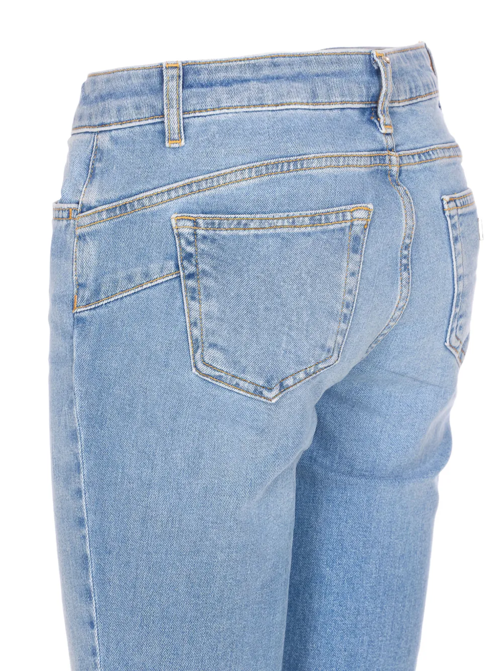  Liu Jo Logo-plaque Bootcut Jeans - Blue 