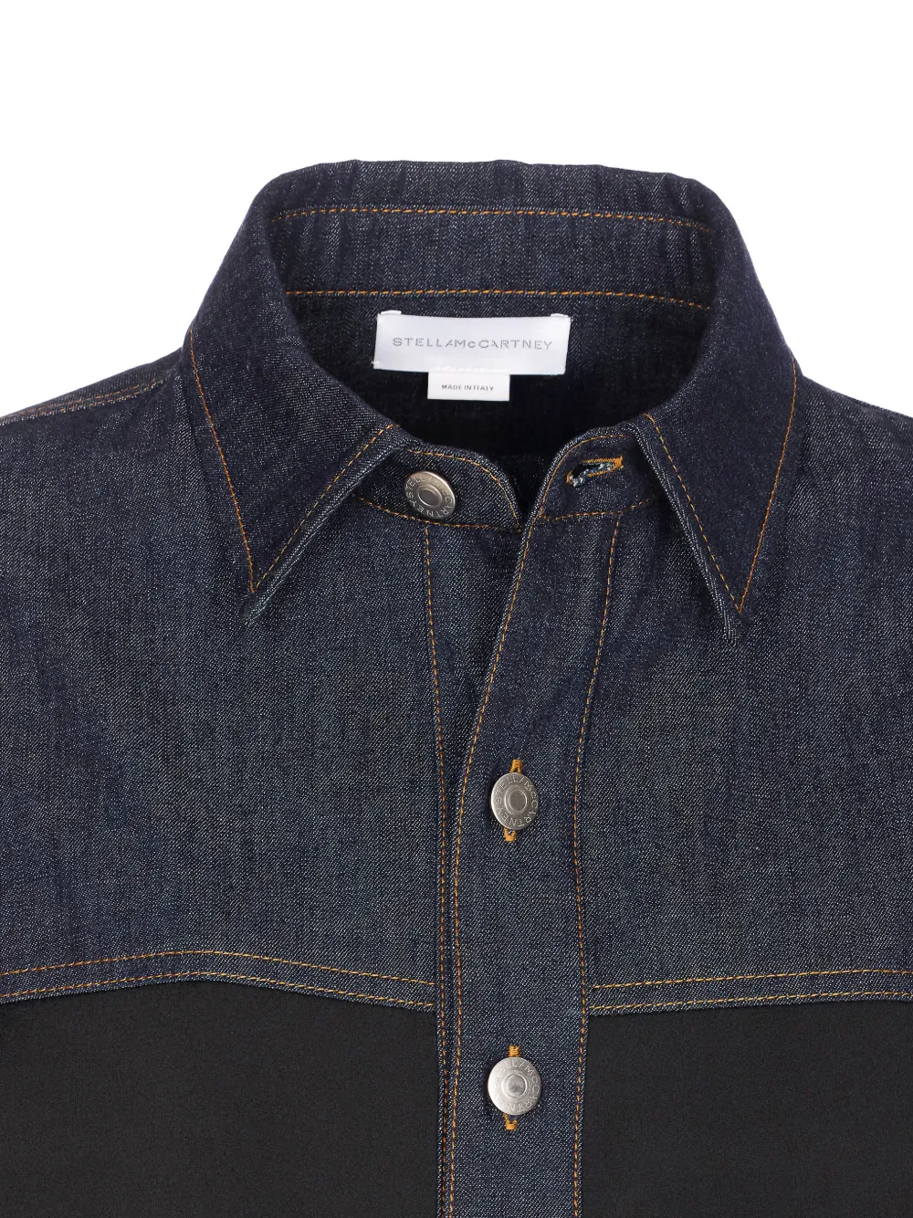  Stella Mccartney Embroidered Denim Shirt - Blue 