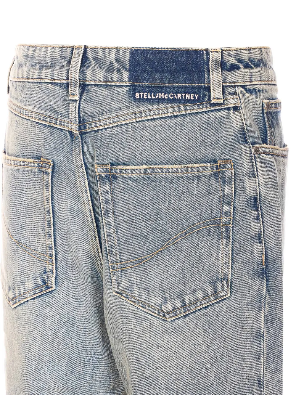  Stella Mccartney Charm-detail Bootcut Trousers - Blue 