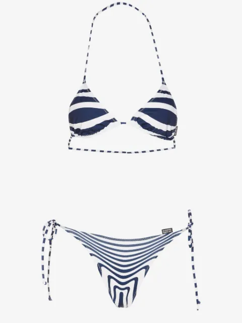 Jean Paul Gaultier Bikini a righe