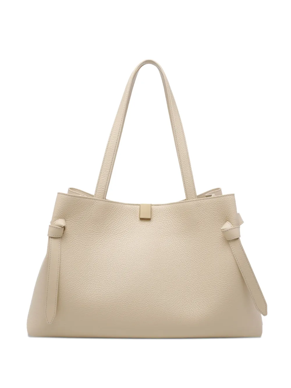 Yuzefi Gyoza pebble-grain shoulder bag - Toni neutri