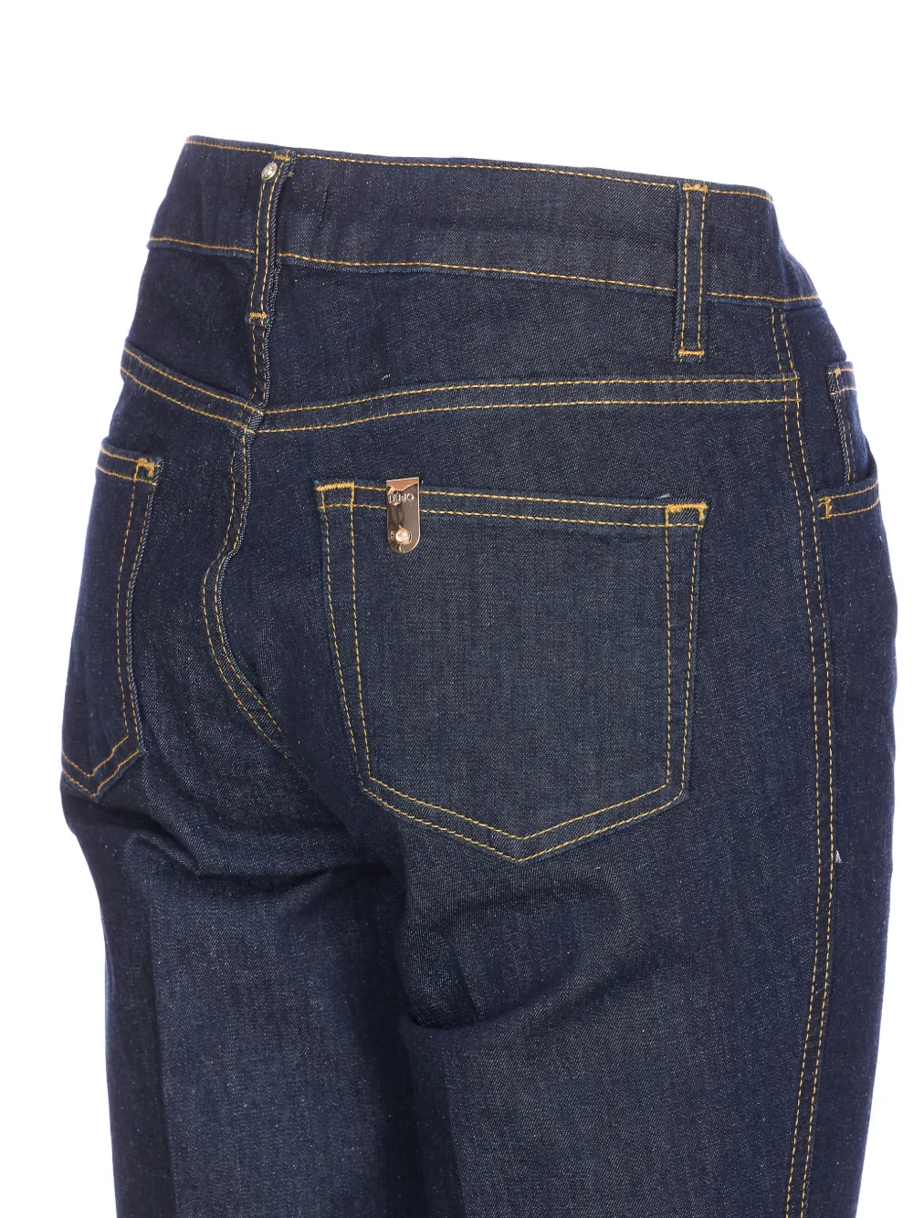 LIU JO Broek met knopen Blauw