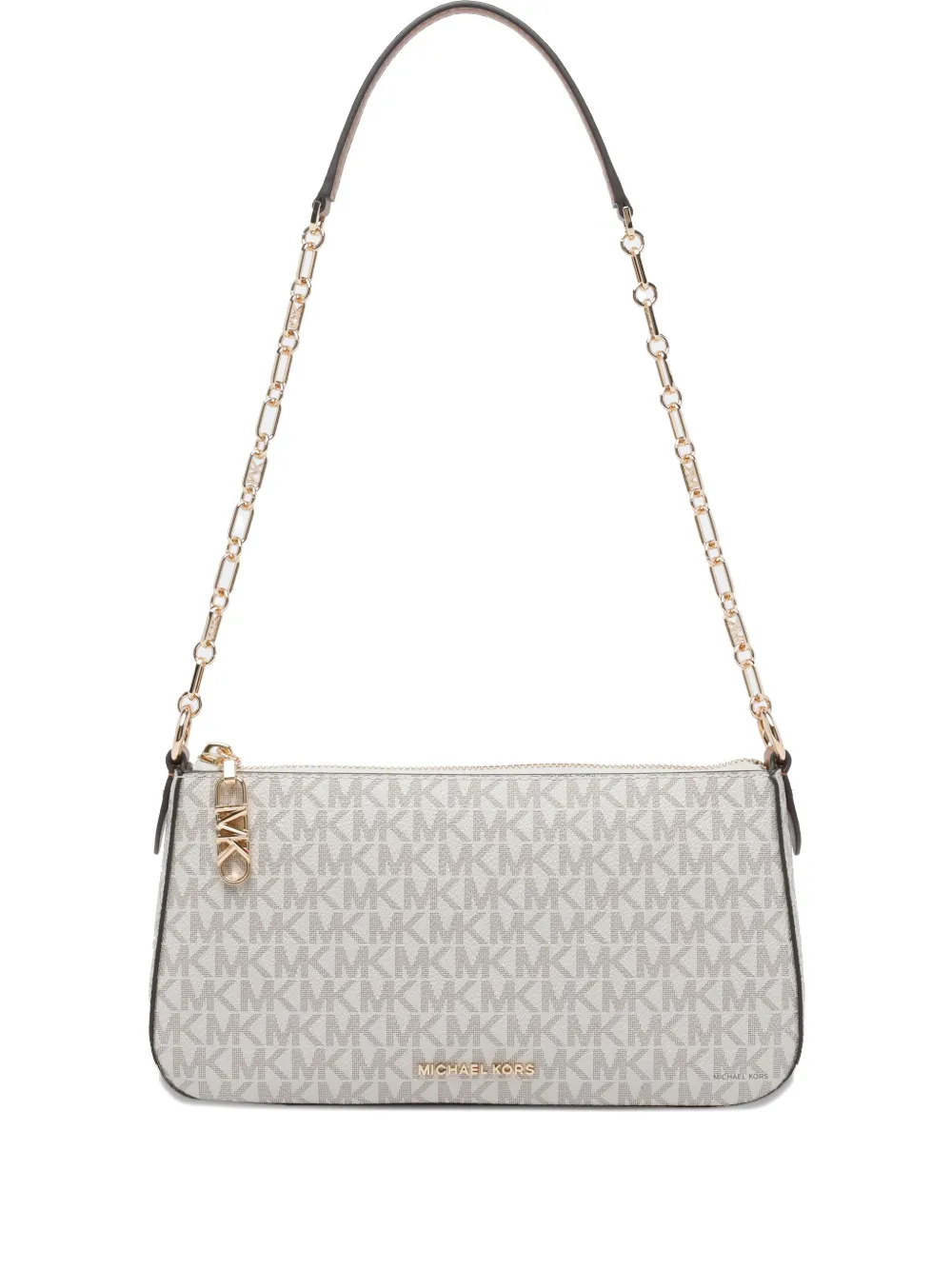 Michael Michael Kors logo-pattern shoulder bag - Toni neutri
