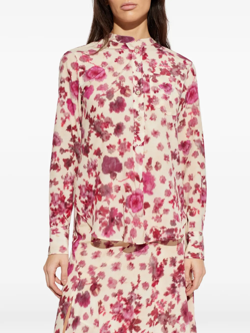 ISABEL MARANT Rusak blouse Beige