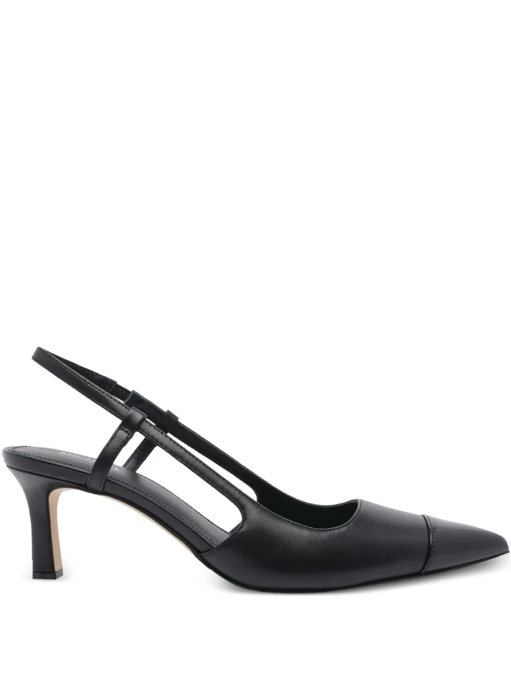 Michael Kors Alina slingback pumps met puntige neus Zwart