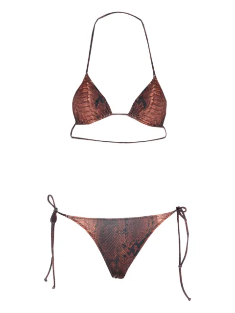 Jean Paul Gaultier printed bikini 