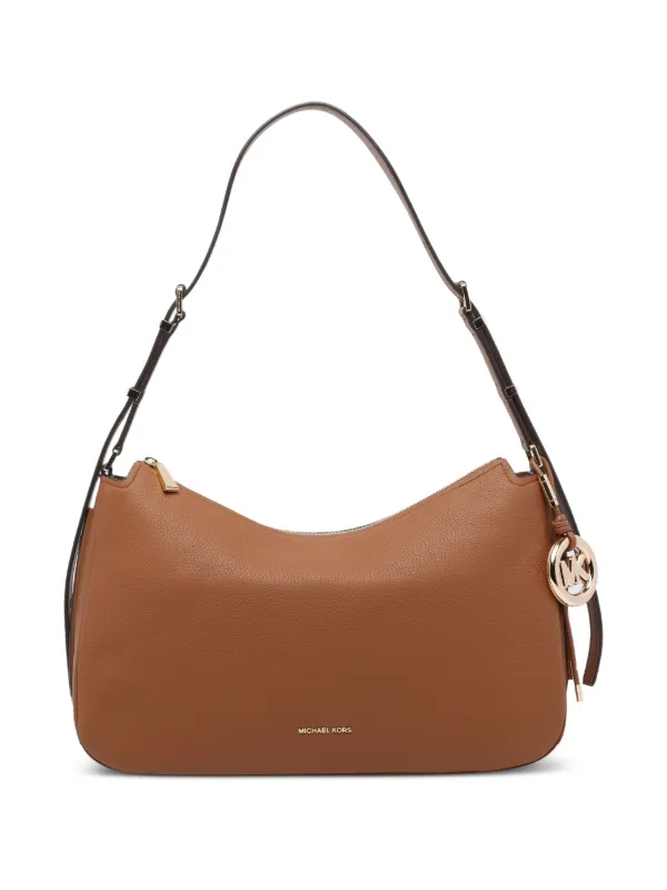 Michael Michael Kors Medium Nolita Zip Shoulder Bag | Brown | FARFETCH