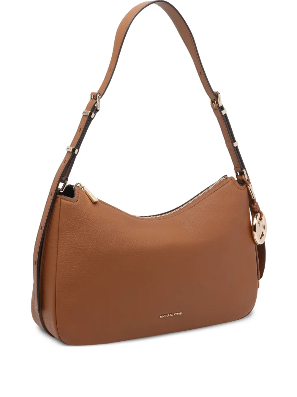 Michael Kors Nolita medium schoudertas met rits Bruin