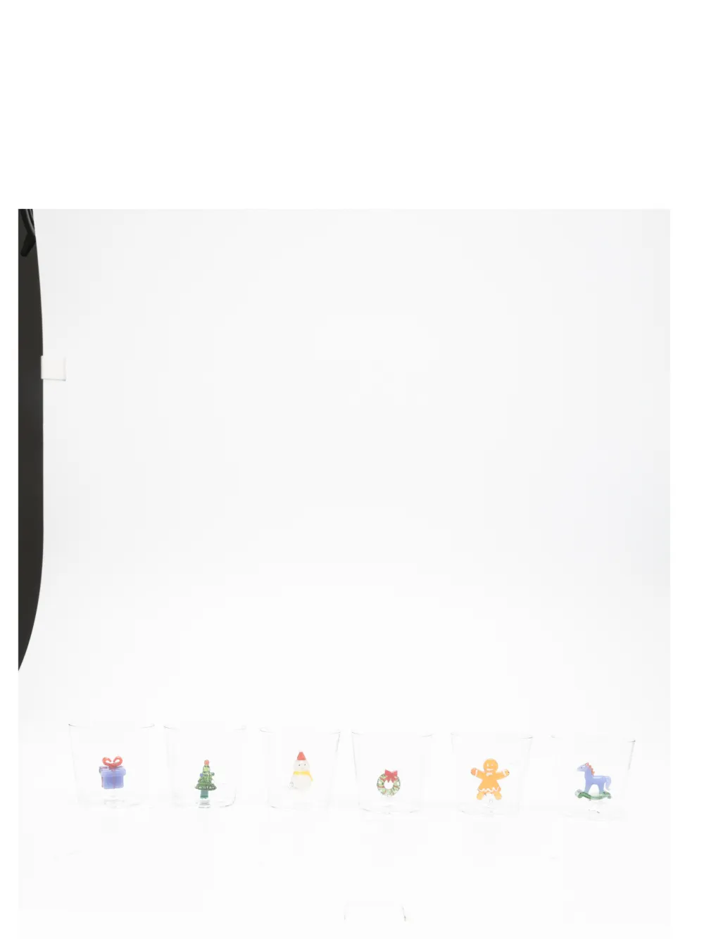 Ichendorf Milano Christmas-motifs glasses (set of six) - Bianco