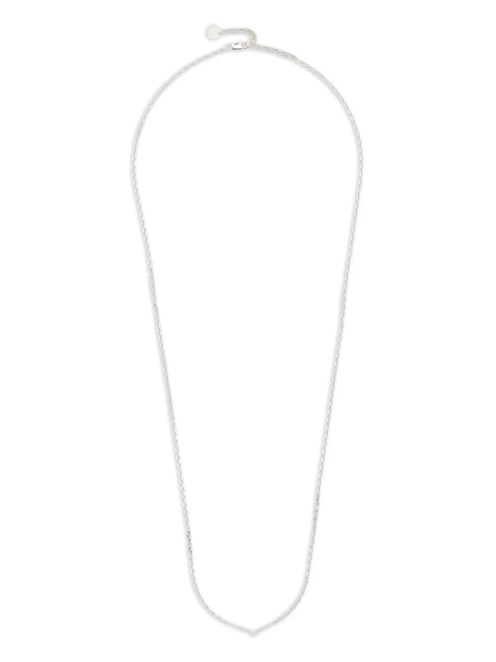 TOM FORD T-bar-pendant chain necklace - Argento