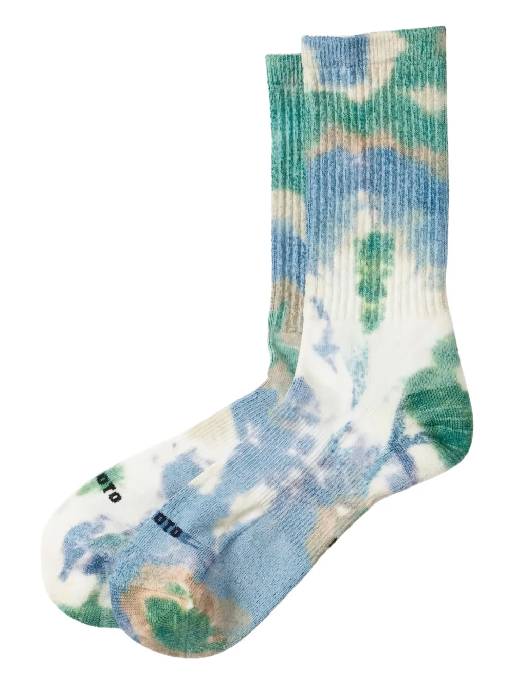 RoToTo tie-dye socks | blanco | Image 1