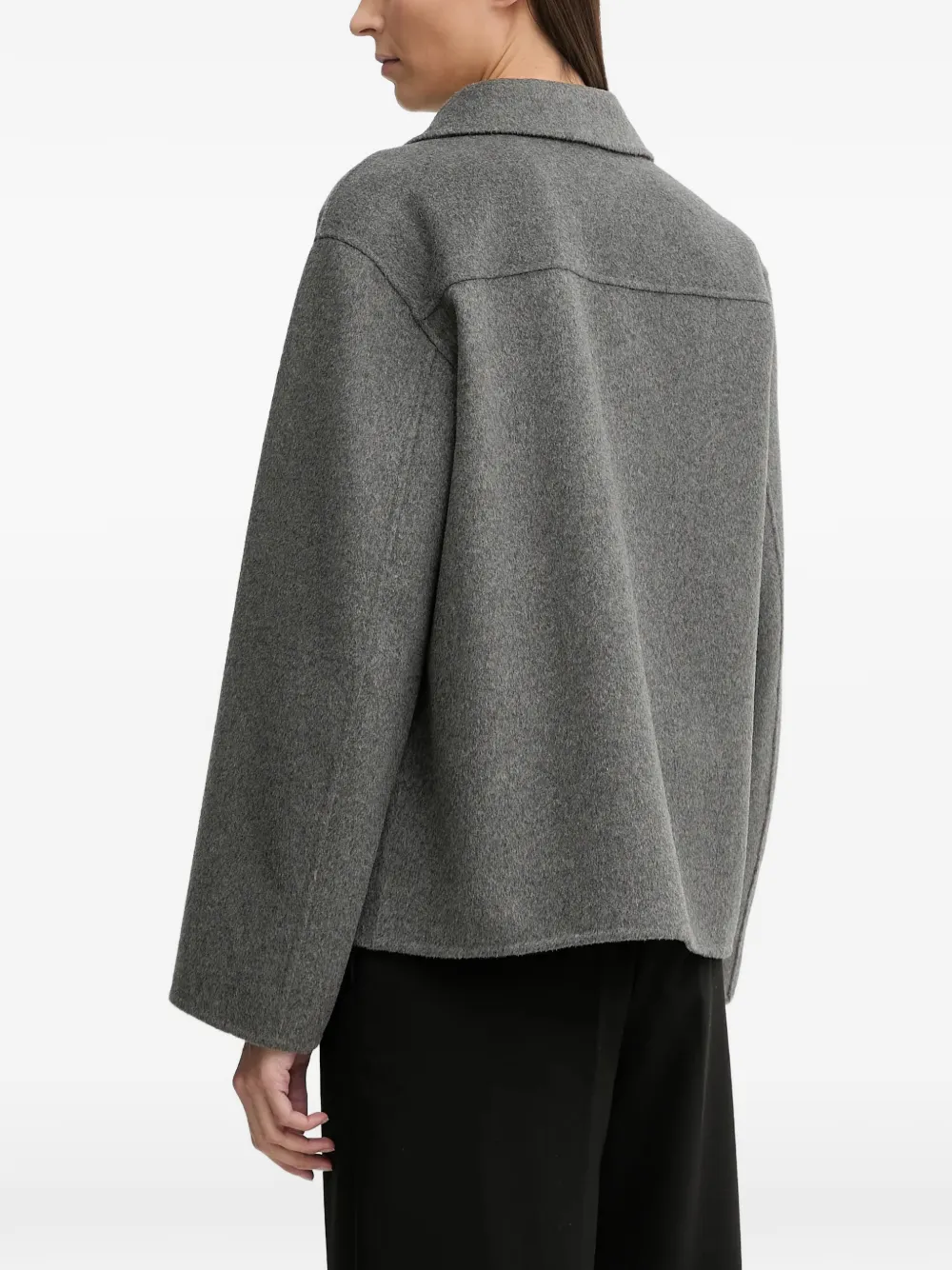  Marc O'polo Button Flap Pocket Jacket - Grey 