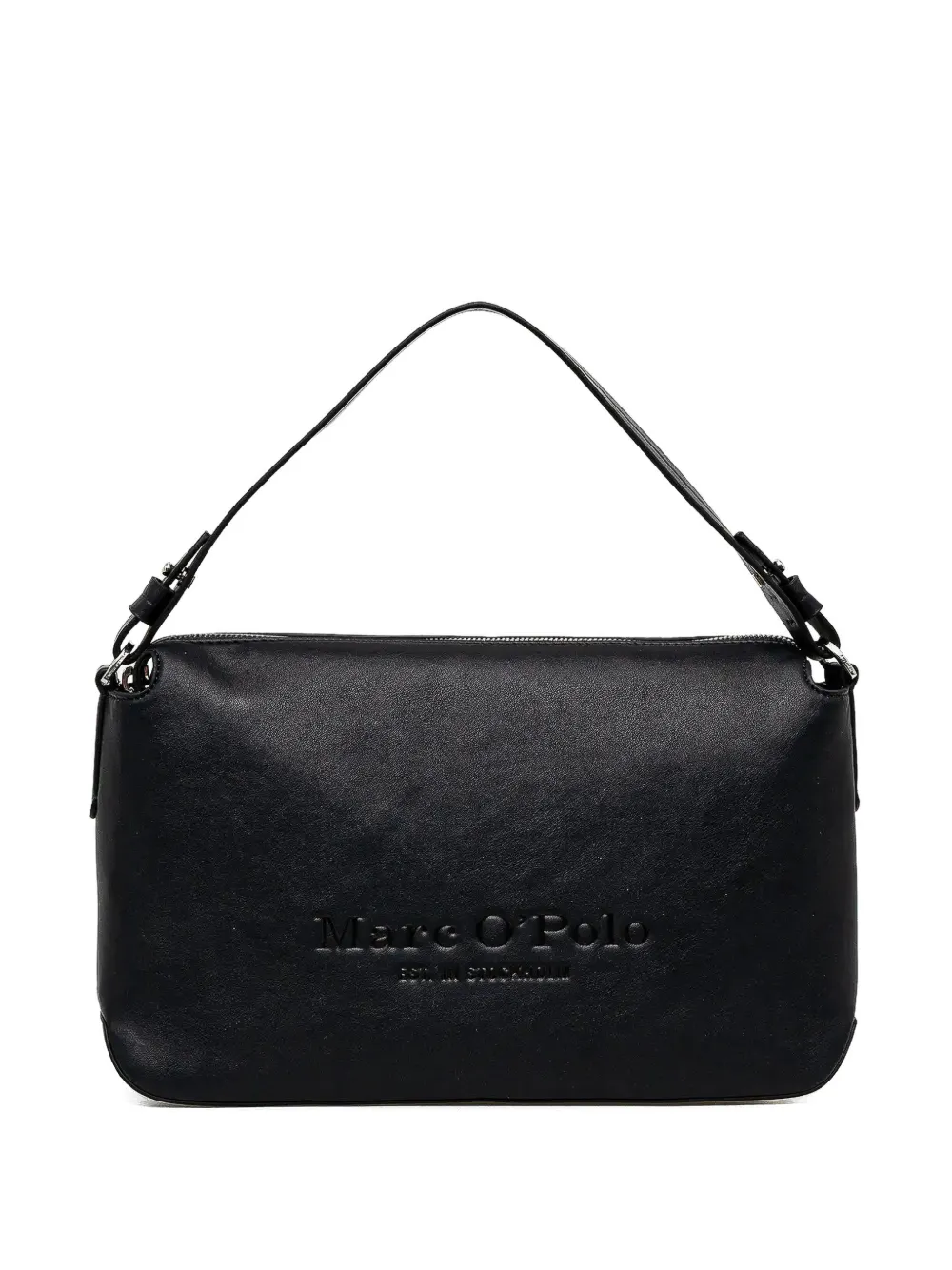 Marc O'Polo debossed tote bag - Blu