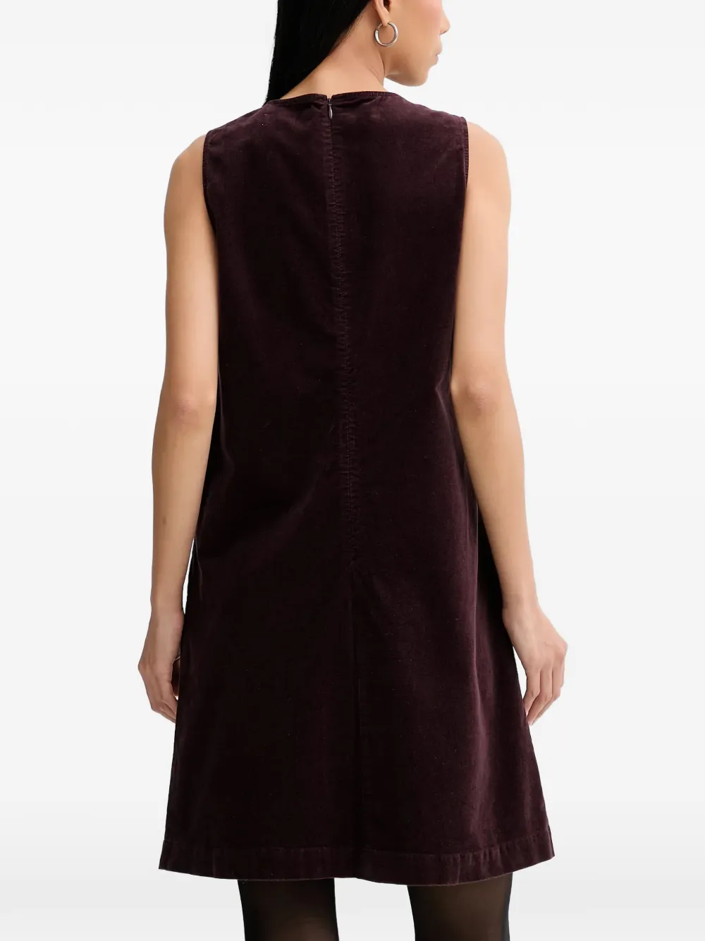 Marc O'Polo Mouwloze mini-jurk Rood