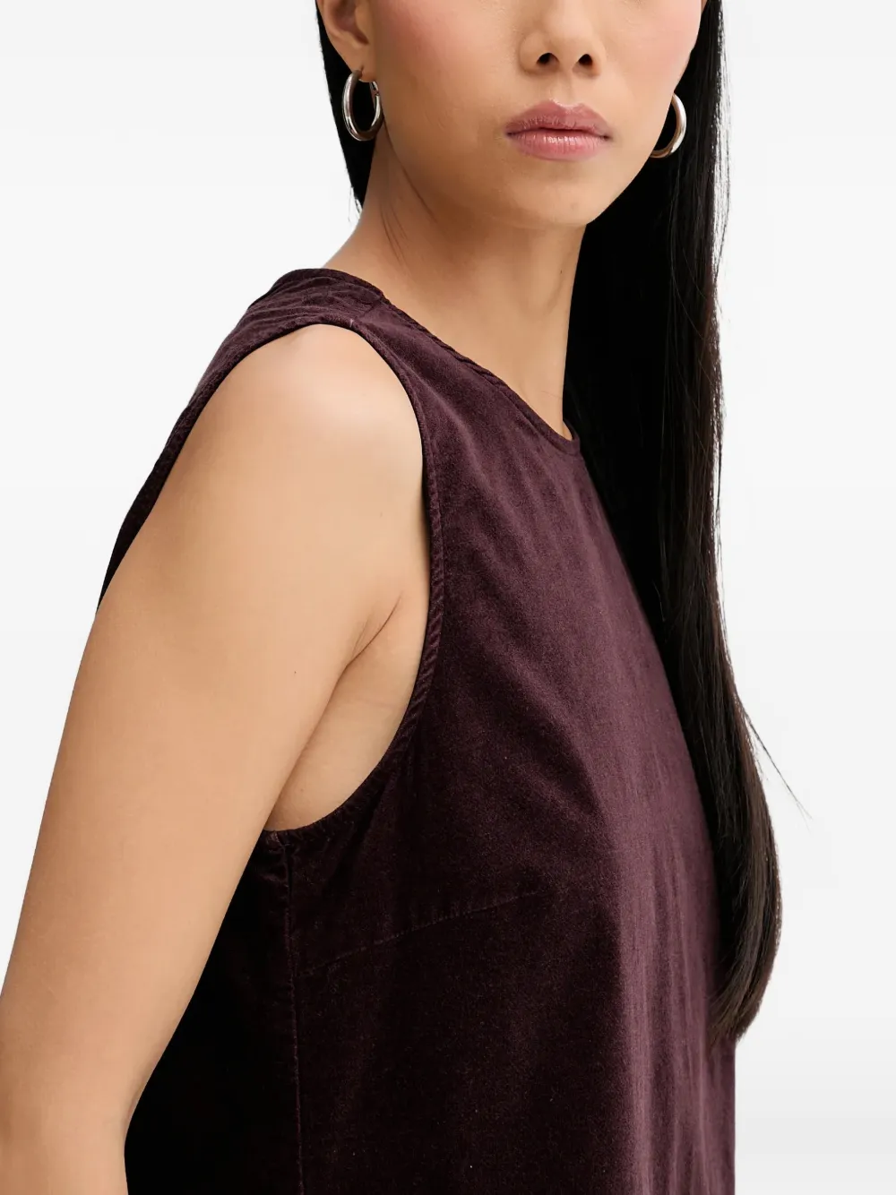 Marc O'Polo Mouwloze mini-jurk Rood