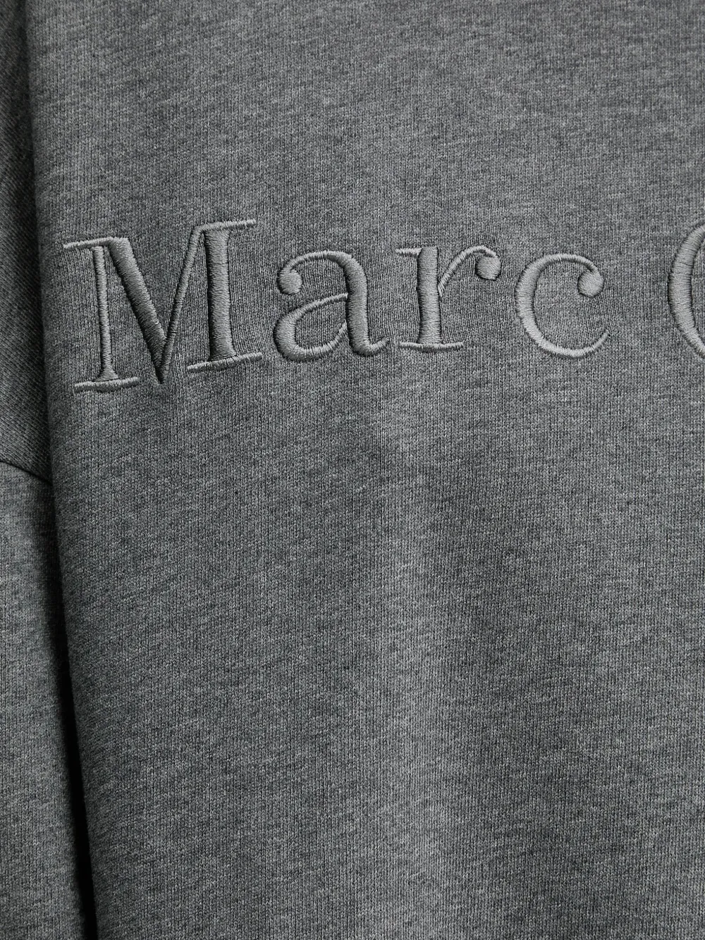 Marc O'Polo Mini-jurk met capuchon Grijs