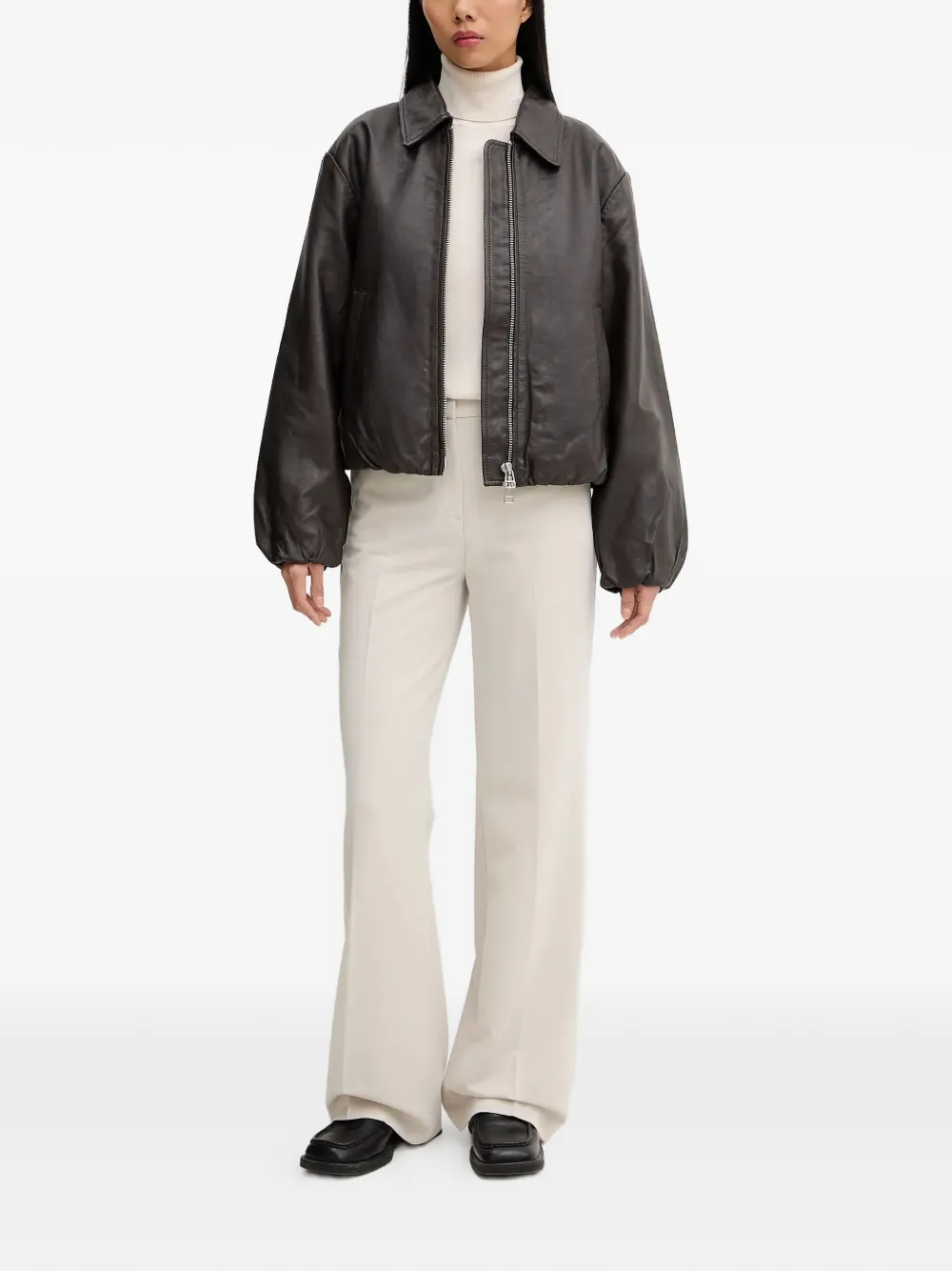  Marc O'polo Leather Jacket - Brown 