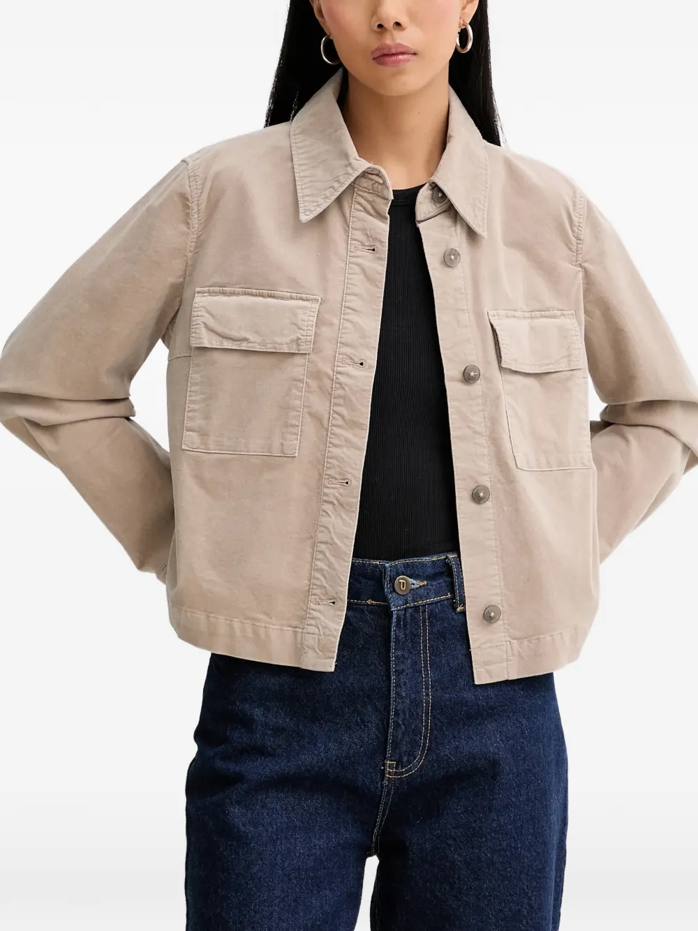 Marc O'Polo buttoned pocket jacket - Toni neutri