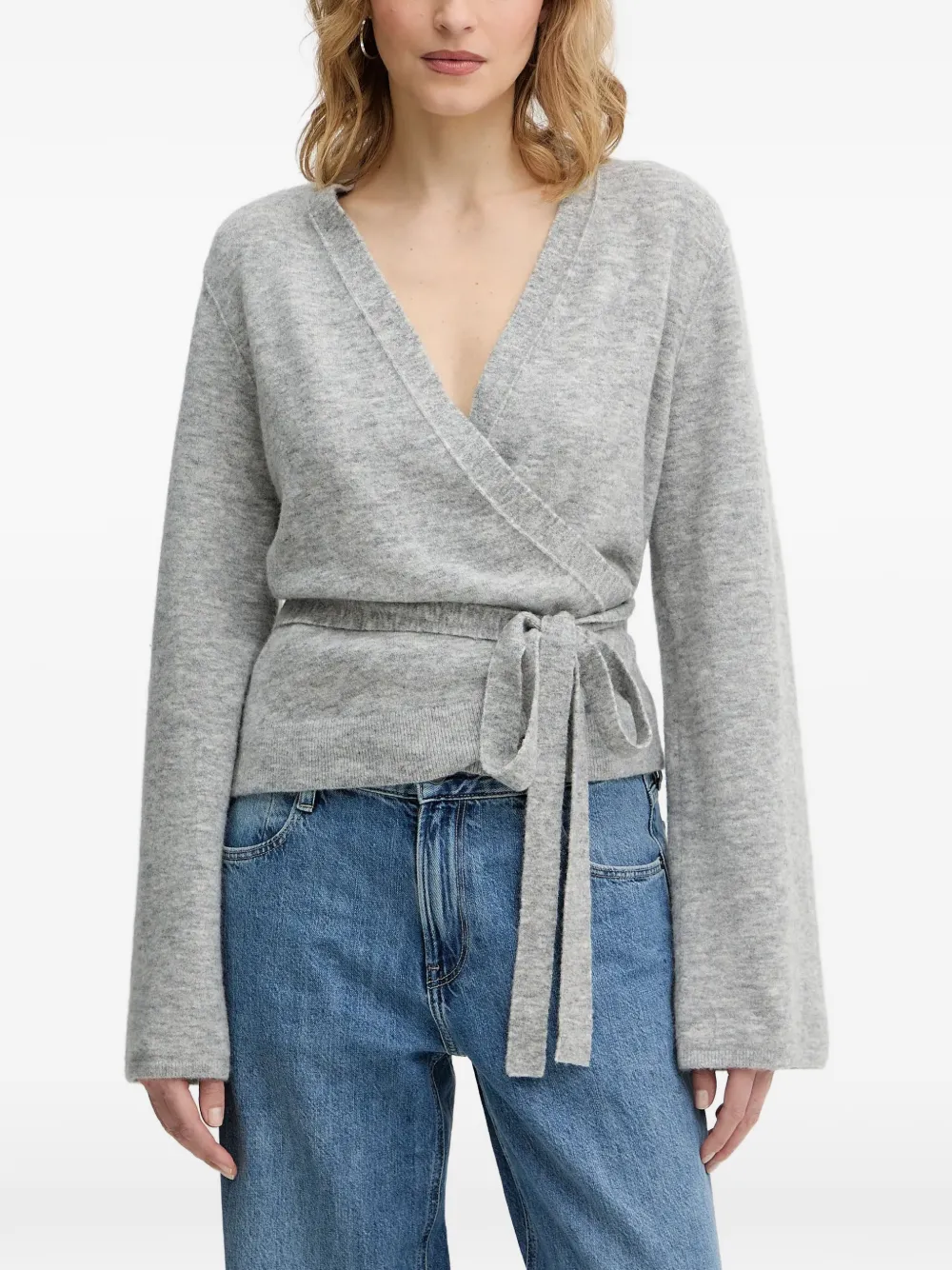 Marc O'Polo Cardigan a portafoglio - Grigio