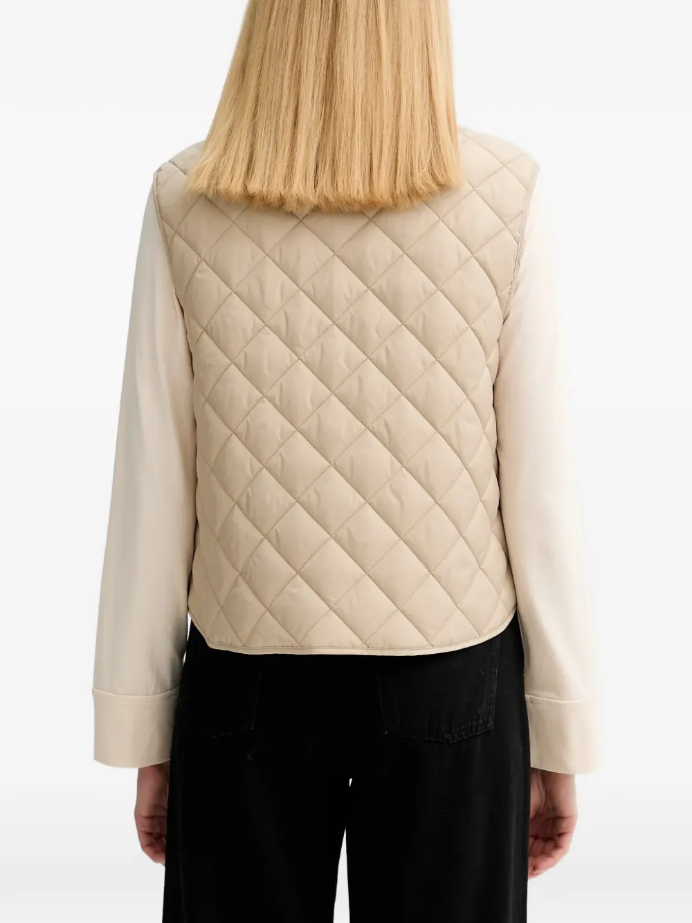 Marc O'Polo Bodywarmer met knopen Beige