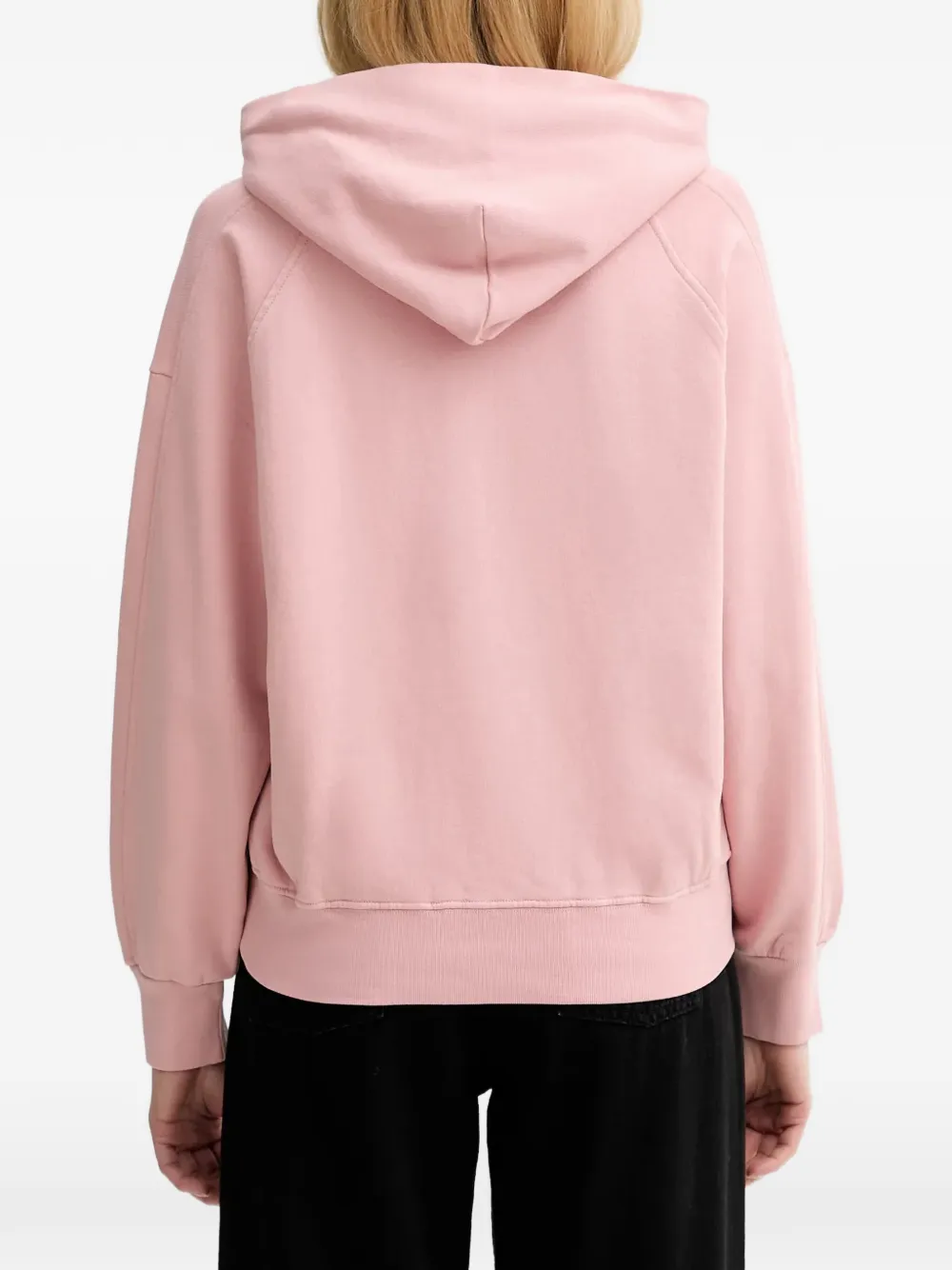 Marc O'Polo Hoodie met geborduurd logo Roze