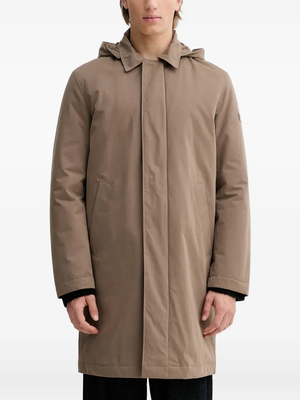Marc O'Polo hooded coat | Neutrals | Image 1